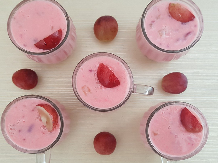 Resep Strawberry silky puding Anti Gagal