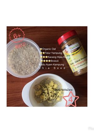 Foto resep MPASI 6m+ Menu 4 bintang