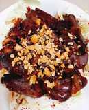 Lòng vịt khìa nước tương