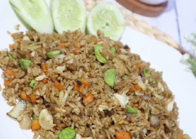 Resep Nasi goreng Pete kecap yang Sempurna