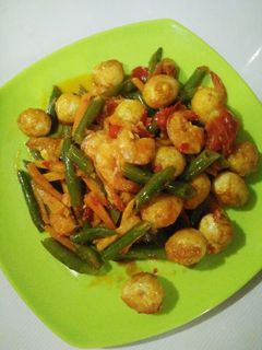 Foto resep Tumis buncis telur puyuh
