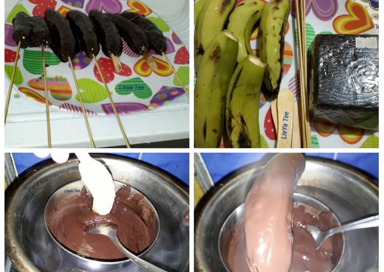 Cara Menyiapkan Es Pisang balut Coklat Anti Ribet!