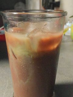 Foto resep Matcha + chocolate and espresso