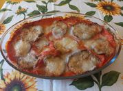 Una foto di la parmigiana pasta