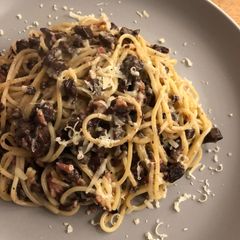 A picture of Yorkshire “Carbonara”.