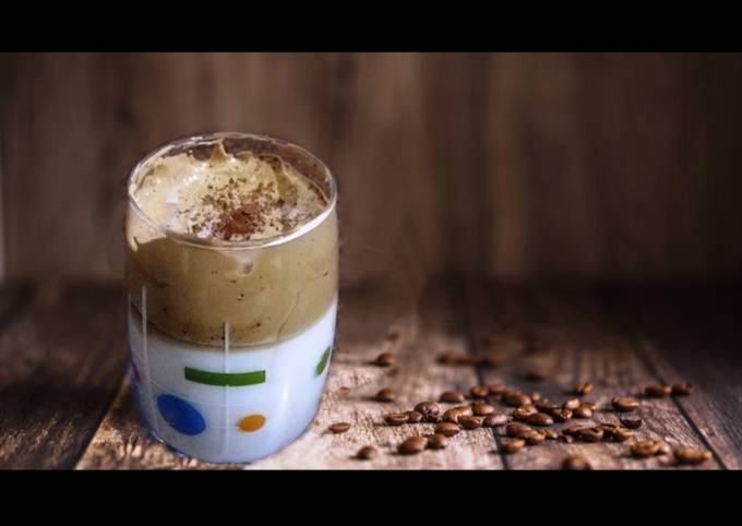 Steps to Prepare Super Quick Homemade Internet Viral Dalgona Coffee Recipe