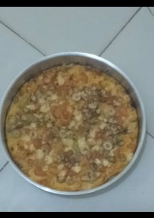 صورة لوصفة بيتزا بالفراخ
