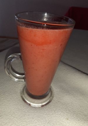 A picture of Frozen Strawberry- Mixed Plum Nectar Smoothie.