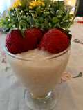 Budincă de tapioca!