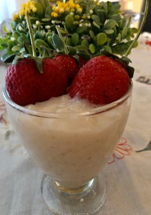 O poză a rețetei Budincă de tapioca!.