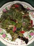 Tumis Daun Ketela Bunga Kecombrang