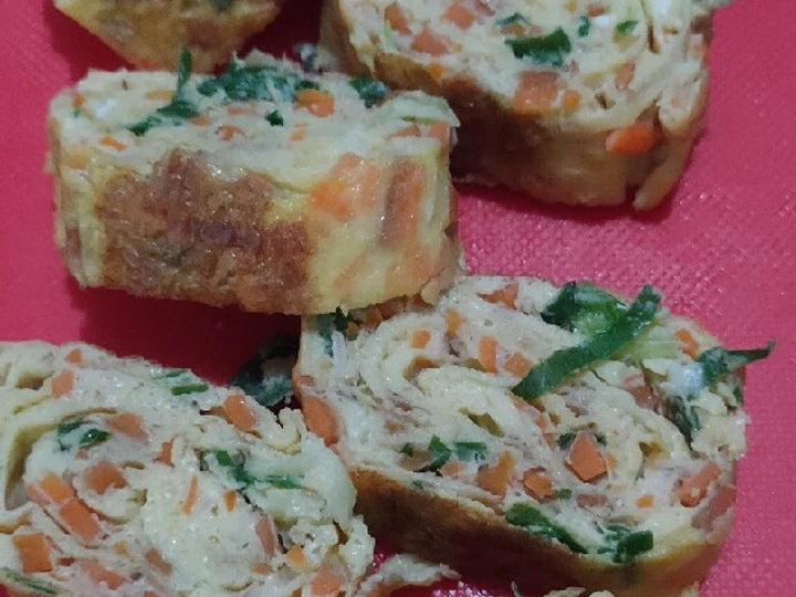 Langkah Mudah untuk Membikin Resep Telor gulung Korea &amp;#39; gyeran mari &amp;#39; yang Bikin Ngiler Anti Ribet, Mantap