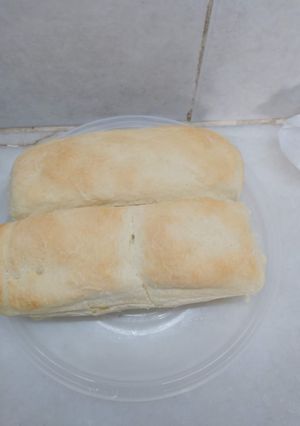 Una foto de Pan lactal