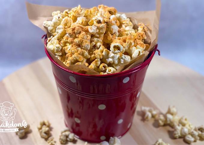 Popcorn Simpe Resep Popcorn Simple oleh Masakdong with Mamabrins - Cookpad