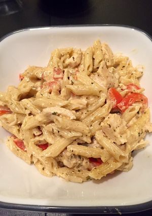 A picture of Cajun Chicken Pasta.