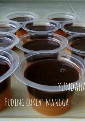 Foto resep Puding Coklat Mangga