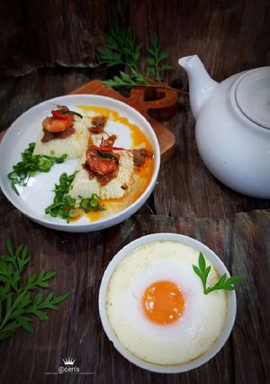 Foto resep Telur stim slip #ketopad_cp_TELUR