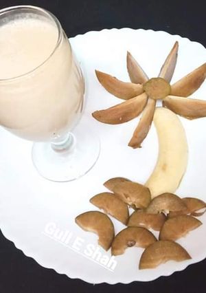 A picture of Cheeko & Banana Milk shake.