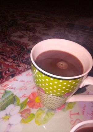 عکسی از دستور نوشیدنی داغ با پودر کاکائو