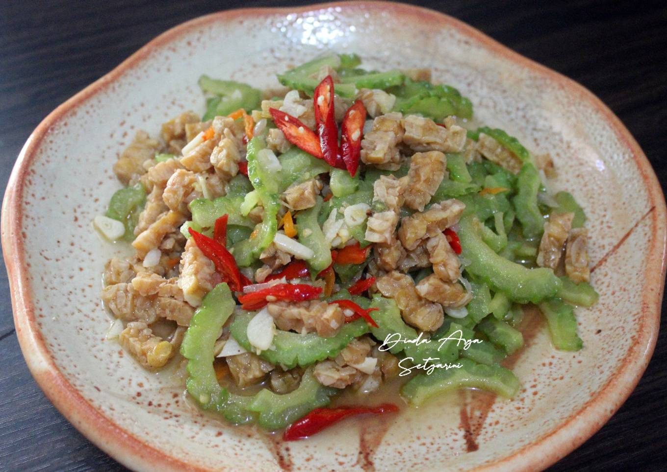 Tumis Pare Tempe