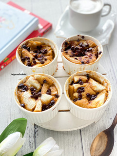 Foto resep Bread puding gula palem