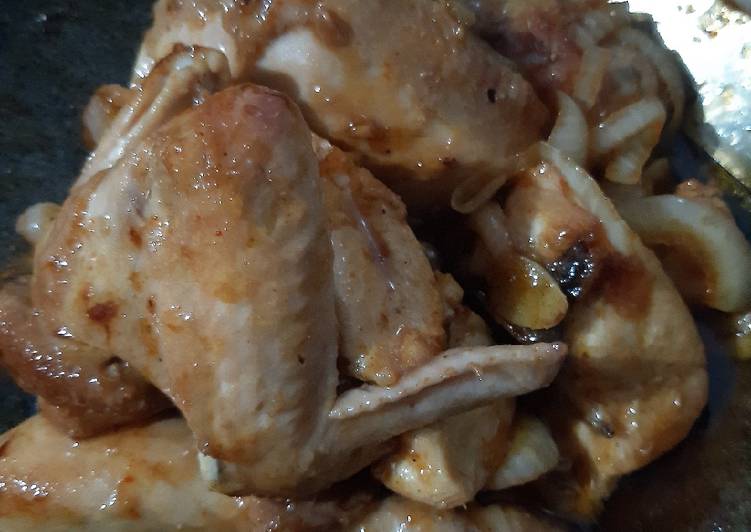 Cara Membuat Tumis ayam bumbu barbeque Anti Ribet!