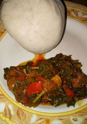 A picture of Sakwara with green sauce.