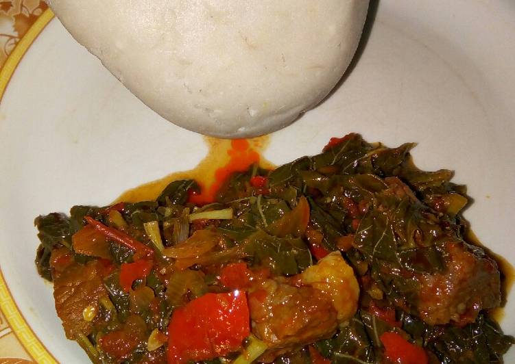 Sakwara with green sauce