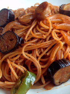A picture of Spaghetti Neapolitana.