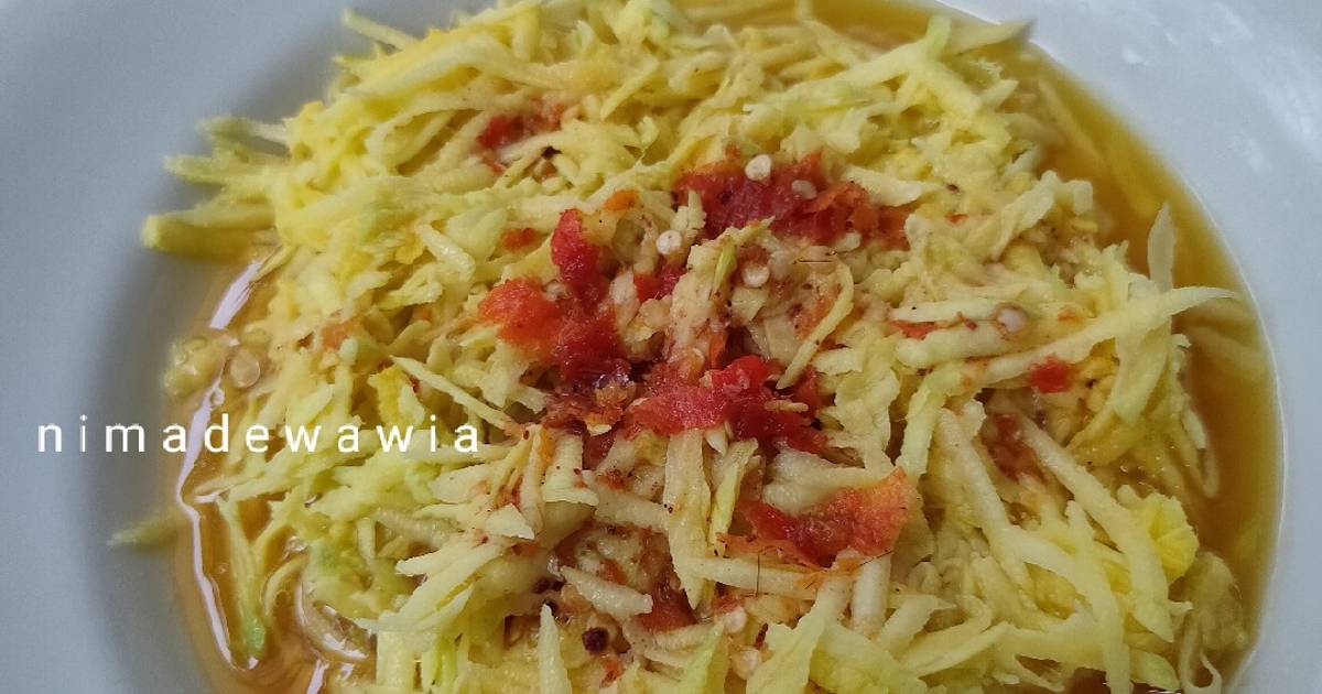 88 Resep Rujak Mangga Kuah Enak Dan Mudah Cookpad