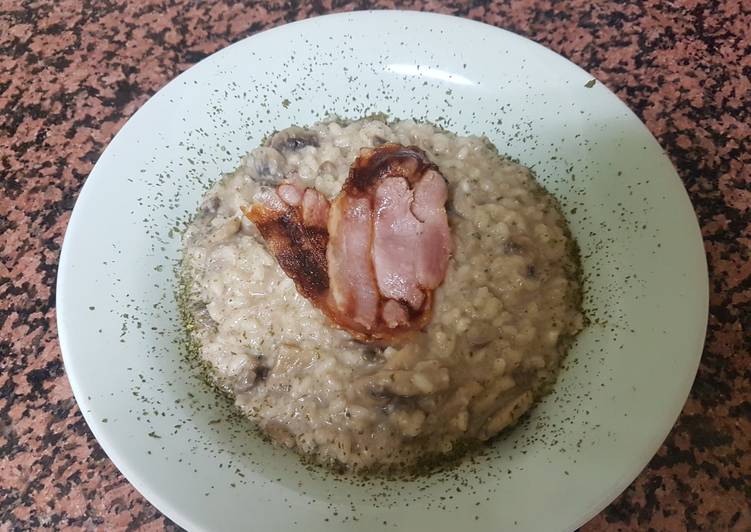 Risotto con setas