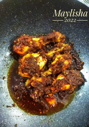 Foto resep Ayam Bumbu Hitam
