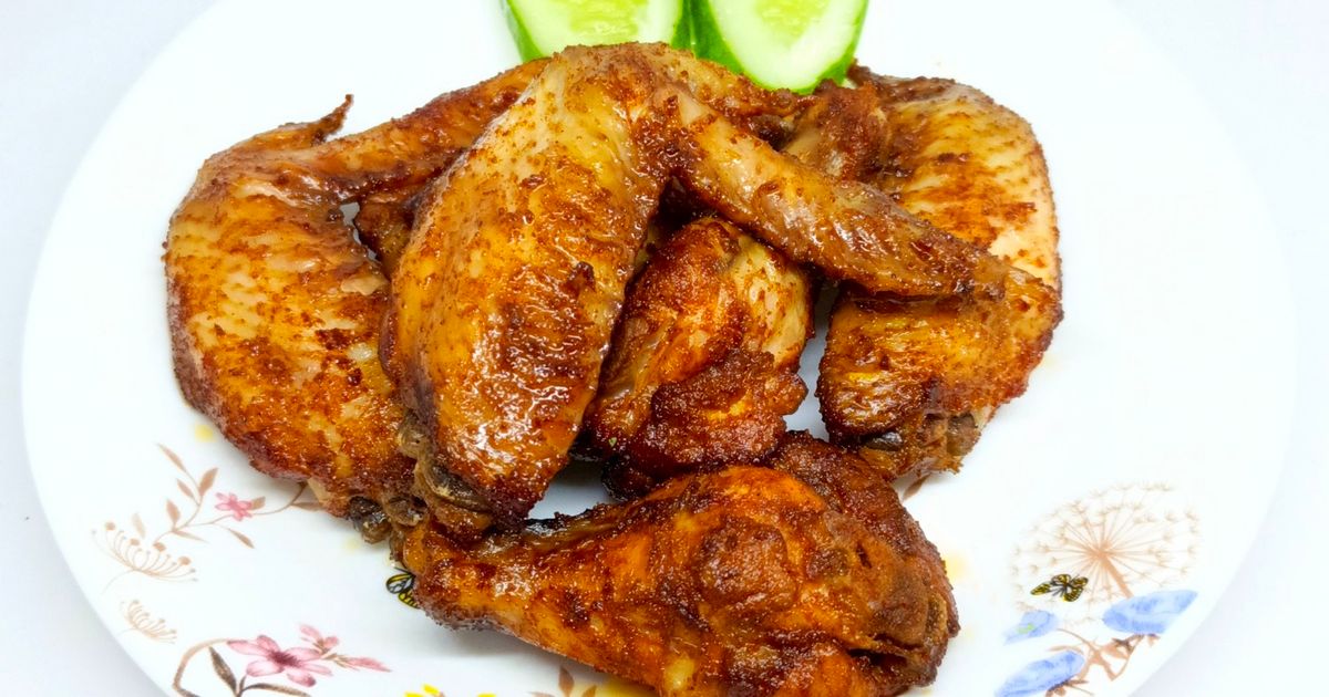 Sayap Ayam Goreng Kecap Inggris
