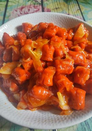 Foto resep Sosis asam manis