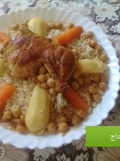 صورة لوصفة شخشوخة بالدجاج