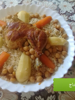 صورة لوصفة شخشوخة بالدجاج