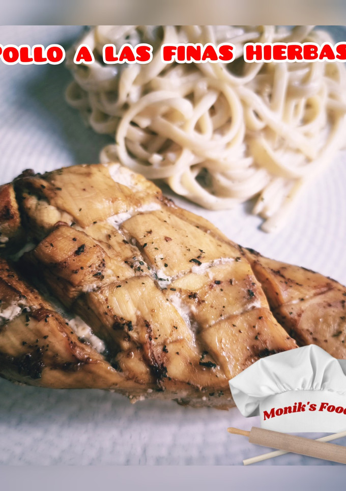 Una foto de Pollo a las finas hierbas italianas