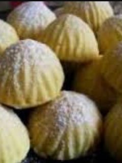 صورة لوصفة معمول بالتمر و بالفستق