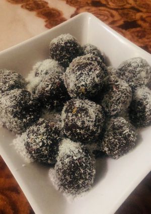 صورة لوصفة كور البسكويت بالشوكلاه 😋