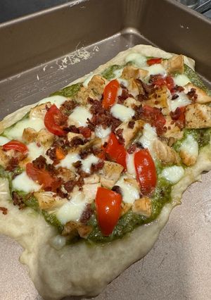 A picture of Sourdough Pizza Dough Recipe.