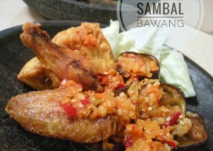 Ayam Penyet Sambal Bawang