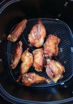 Hình của món Gà ướp nước mắm bằng Airfryer.