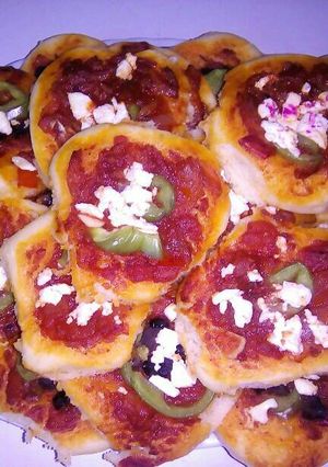صورة لوصفة بيتزا