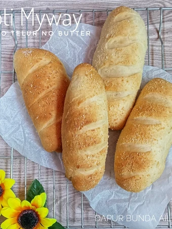 Langkah Gampang Membikin Resep Roti Myway (No telur No butter) yang Lezat Sekali Anti Ribet, Menggugah Selera