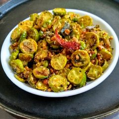 A picture of Ivy Gourd Masala Fry.