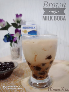 Foto resep Brown Sugar Milk Boba