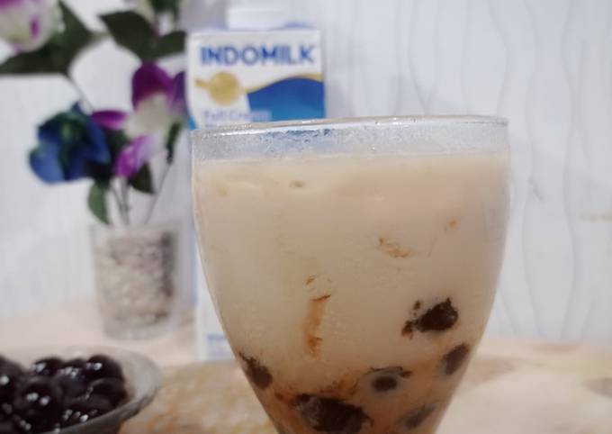 Cara Gampang Menyiapkan Brown Sugar Milk Boba, Bisa Manjain Lidah