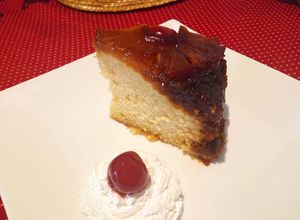 Una foto de Torta de piña
