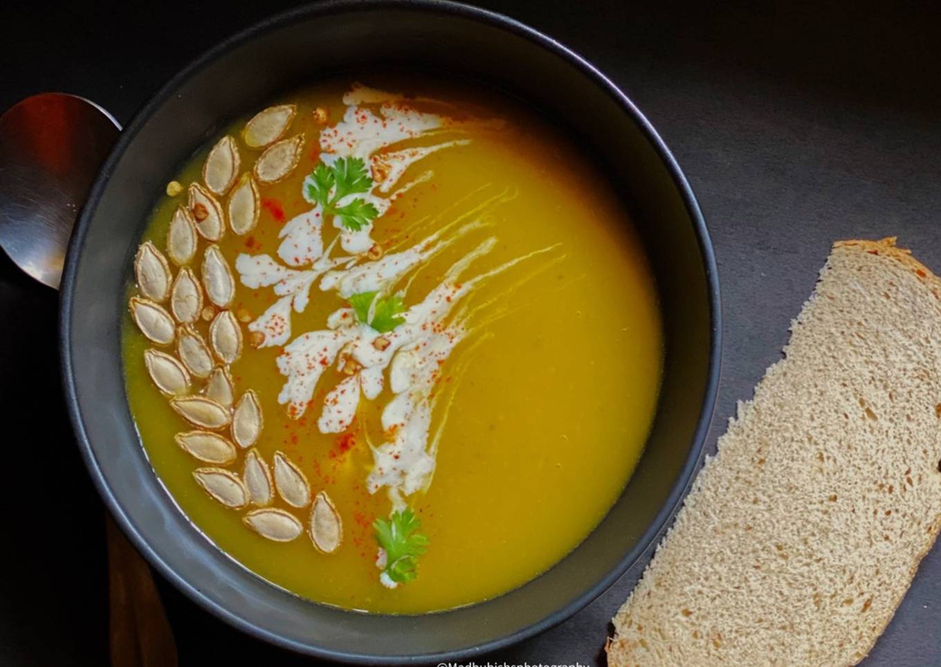 Creamy Cheesy Pumpkin Soup