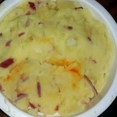 A picture of Mashed potatoes.